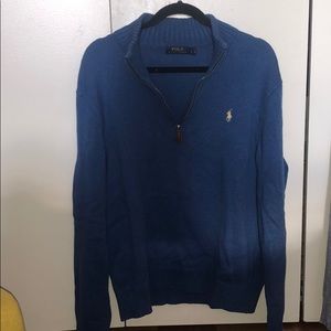 Polo Half Zip Sweater